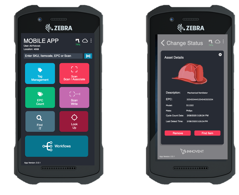 INNFINI Mobile · handheld devices