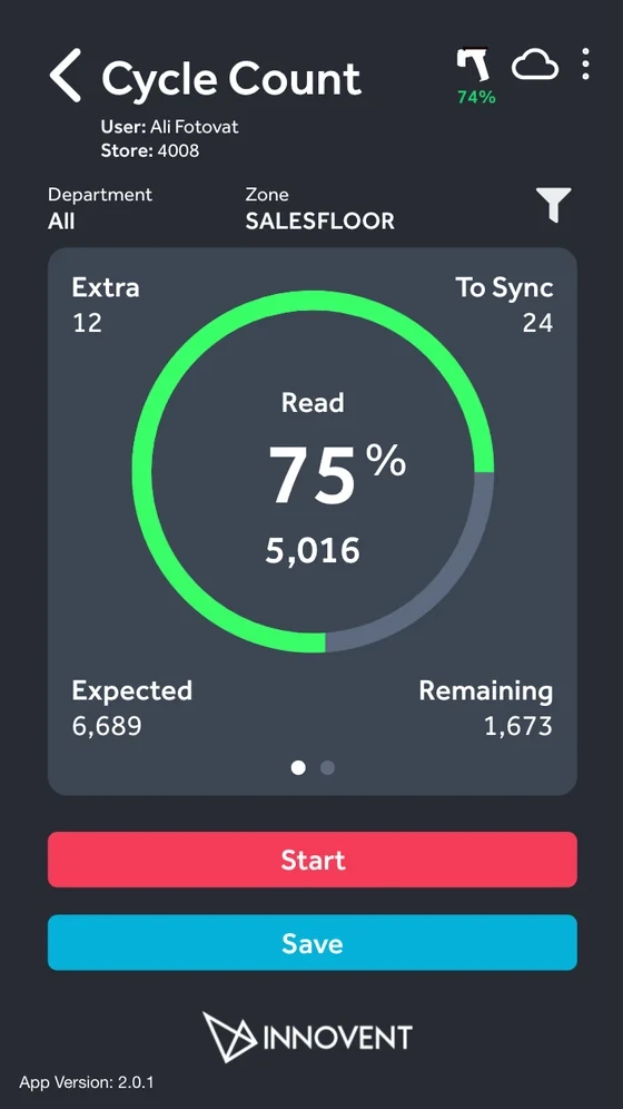 Cycle count